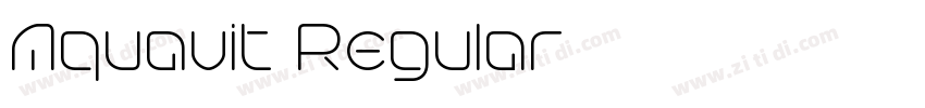 Aquavit Regular字体转换 Aquavit Regular字体转换